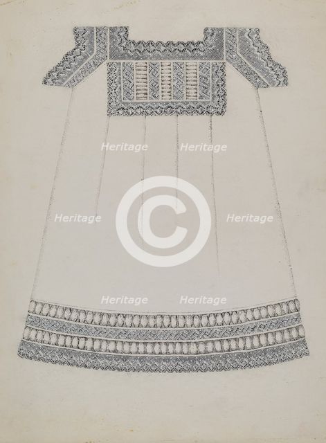 Chemise, c. 1936. Creator: Evelyn Bailey.