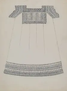 Chemise, c. 1936. Creator: Evelyn Bailey