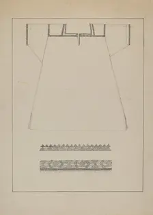 Chemise, c. 1936. Creator: Evelyn Bailey