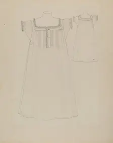 Chemise, c. 1936. Creator: Rosalia Lane