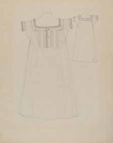 Chemise, c. 1936. Creator: Rosalia Lane