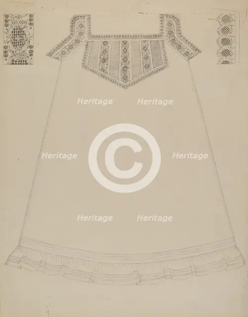 Chemise, c. 1937. Creator: Evelyn Bailey.