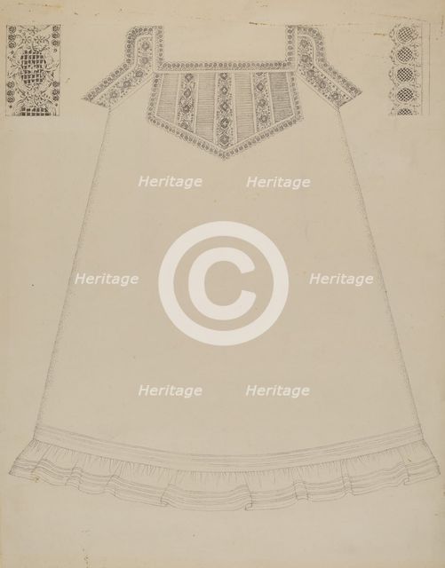 Chemise, c. 1937. Creator: Evelyn Bailey.