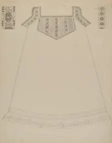 Chemise, c. 1937. Creator: Evelyn Bailey
