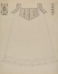 Chemise, c. 1937. Creator: Evelyn Bailey