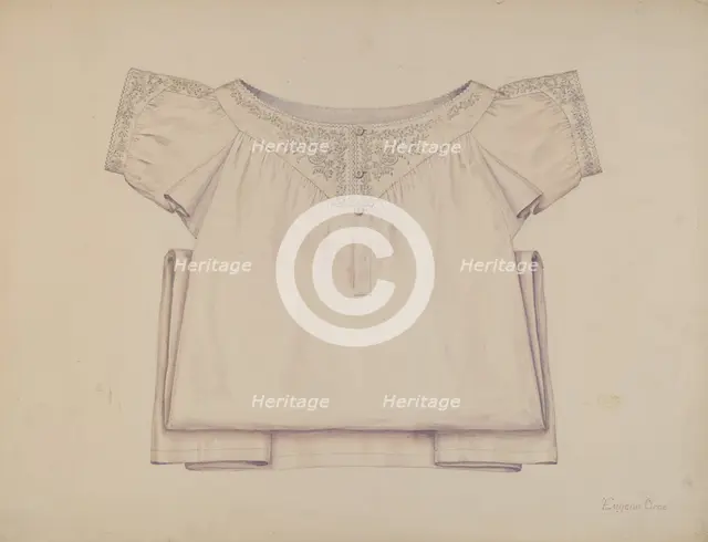 Chemise, c. 1938. Creator: Eugene Croe.