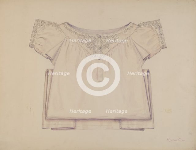 Chemise, c. 1938. Creator: Eugene Croe.