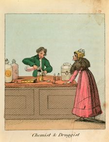 Chemist & Druggist 1818. Creator: John Harris