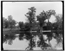 Chenango River at Greene, N.Y., c1900. Creator: Unknown