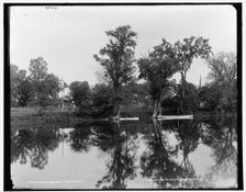 Chenango River at Greene, N.Y., c1900. Creator: Unknown