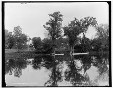 Chenango River at Greene, N.Y., c1900. Creator: Unknown