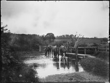 Chenies, Chiltern, Buckinghamshire, 1917. Creator: Katherine Jean Macfee