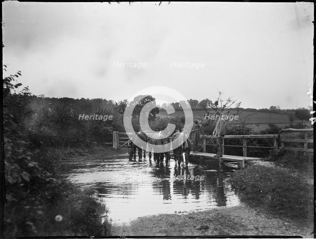 Chenies, Chiltern, Buckinghamshire, 1917. Creator: Katherine Jean Macfee.