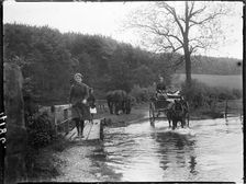 Chenies, Chiltern, Buckinghamshire, 1917. Creator: Katherine Jean Macfee