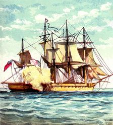 Chesapeake and Shannon 1812 (c1850s)