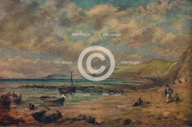 'Chesil Beach', late 18th-early 19th century, (1943).  Creator: John Constable.