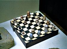 Chess game, from Sakkara preserved in the National Archaeological Museum of Cairo