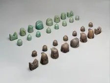 Chess Set, Iran, 12th century. Creator: Unknown