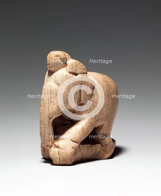 Chess Piece, Bishop, 7th-8th century. Creator: Unknown.