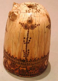 Chess Piece, Bishop, 8th-10th century. Creator: Unknown