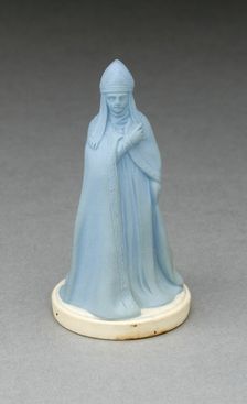 Chess Piece: Bishop, Burslem, 19th century. Creator: Wedgwood