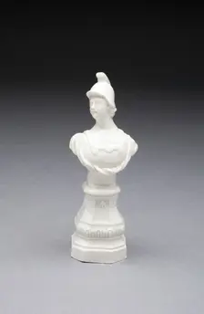 Chess Piece: Knight, Höchst, 1762/96. Creator: Höchst Factory