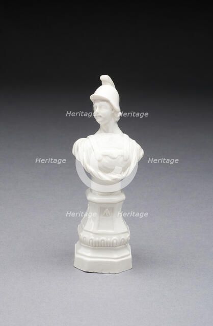 Chess Piece: Knight, Höchst, 1762/96. Creator: Höchst Factory.