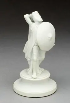 Chess Piece: King, Burslem, Late 18th century. Creator: Wedgwood