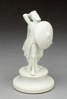 Chess Piece: King, Burslem, Late 18th century. Creator: Wedgwood