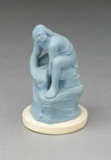 Chess Piece: Pawn, Burslem, 19th century. Creator: Wedgwood