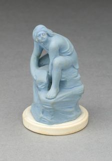 Chess Piece: Pawn, Burslem, 19th century. Creator: Wedgwood