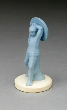 Chess Piece: Pawn, Burslem, 19th century. Creator: Wedgwood