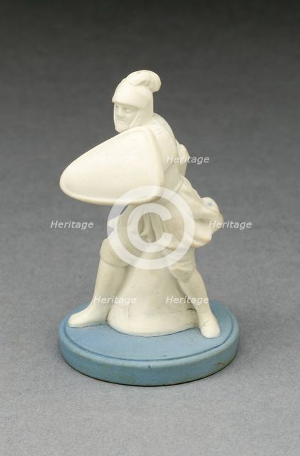 Chess Piece: Pawn, Burslem, 19th century. Creator: Wedgwood.