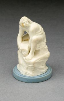 Chess Piece: Pawn, Burslem, 19th century. Creator: Wedgwood