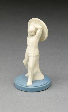 Chess Piece: Pawn, Burslem, 19th century. Creator: Wedgwood
