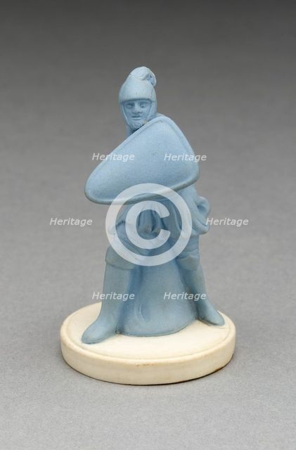 Chess Piece: Pawn, Burslem, 19th century. Creator: Wedgwood.