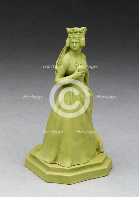 Chess Piece: Queen, Burslem, Late 18th century. Creator: Wedgwood.