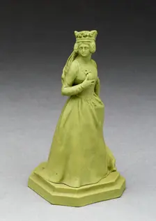 Chess Piece: Queen, Burslem, Late 18th century. Creator: Wedgwood