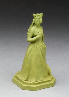 Chess Piece: Queen, Burslem, Late 18th century. Creator: Wedgwood