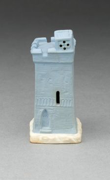 Chess Piece: Rook, Burslem, 19th century. Creator: Wedgwood