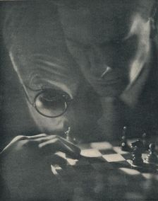 Chess Playing c1928. Artist: Yvan Attal