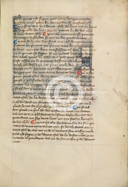 Chess Problem, late 14th century. Creator: Unknown.