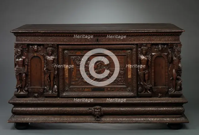 Chest, 1550-1599. Creator: Unknown.