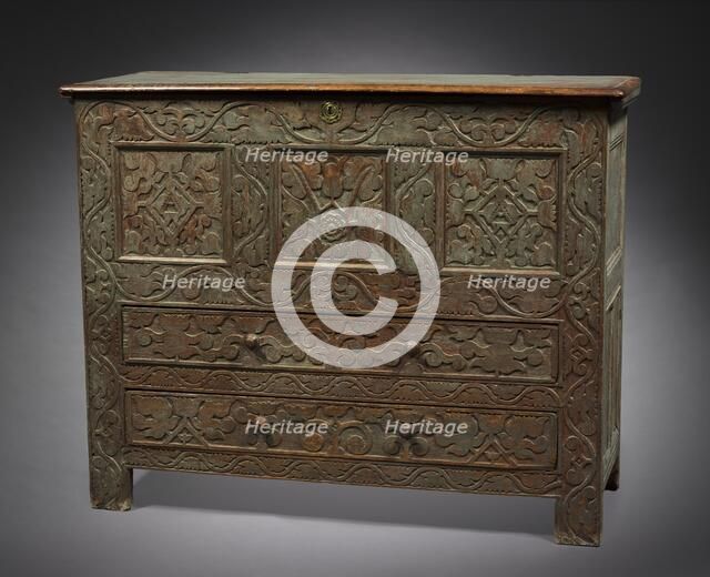 Chest, 1690-1720. Creator: Unknown.