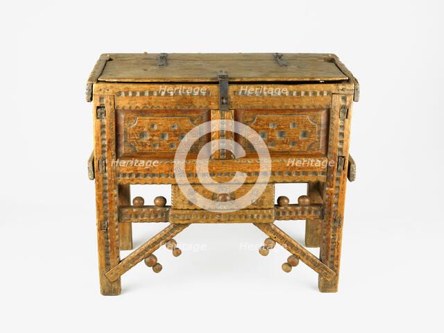 Chest, 1780/1830. Creator: Valdés family.