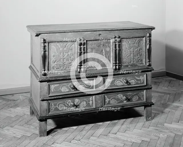 Chest, 1704. Creator: Unknown.