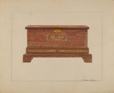 Chest, 1935/1942. Creator: Columbus Simpson