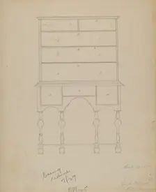 Chest, 1935/1942. Creator: Eugene Barrell
