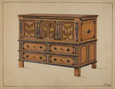 Chest, 1935/1942. Creator: Nicholas Gorid