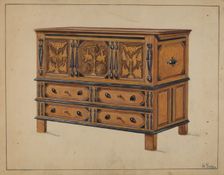 Chest, 1935/1942. Creator: Nicholas Gorid